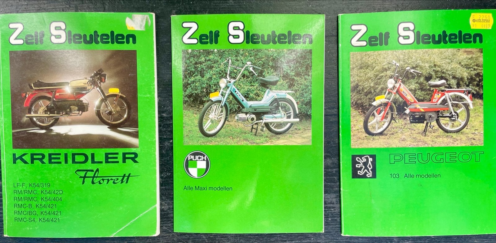 Sleutelboekjes Kreidler, Puch, Peugeot - Zelf Sleutelen, Ophalen of Verzenden, Gebruikt, Overige typen