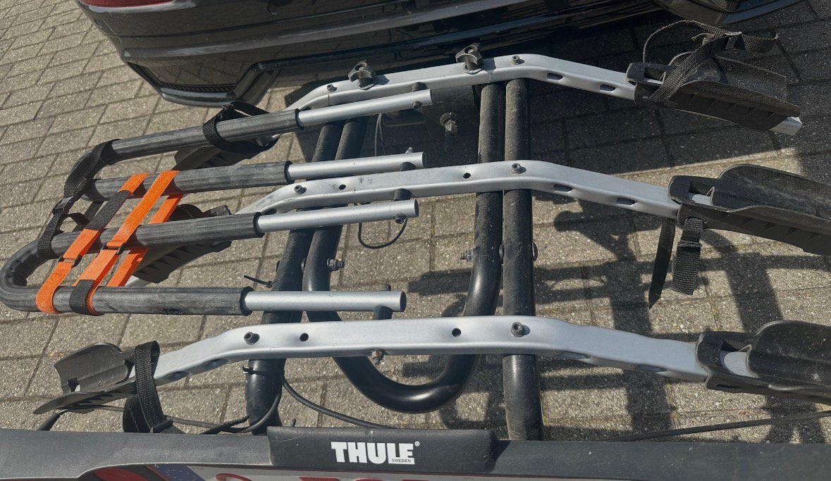 Thule fietsendrager voor 3 fietsen, Ophalen, 3 fietsen of meer, Gebruikt, Trekhaakdrager