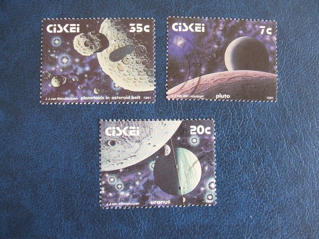 Ciskei planeten, Verzenden, Overige landen, Gestempeld