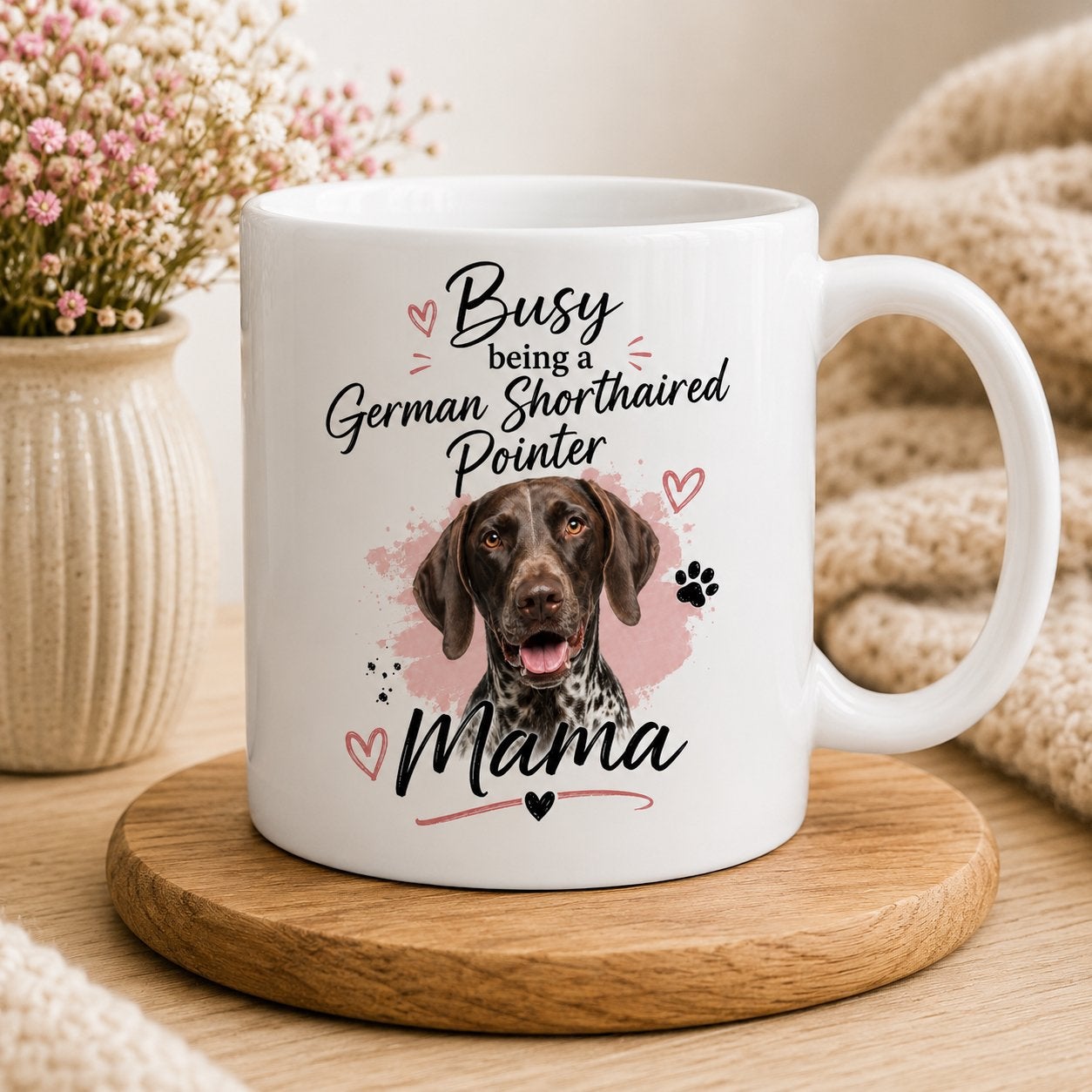 Busy being a German Shorthaired Pointer Mama - Mok, Verzenden, Nieuw