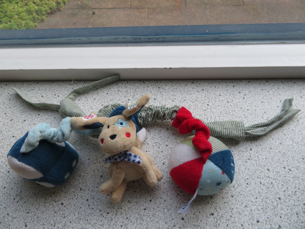 Wagenspanner van Lief Lifestyle met hondje bal en auto, Kinderen en Baby's, Speelgoed | Knuffels en Pluche, Ophalen of Verzenden
