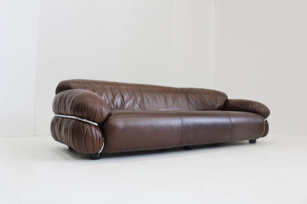 Gianfranco Frattini Sesann sofa Cassina 1970s, Ophalen, Design , vintage, Gebruikt, Driepersoons