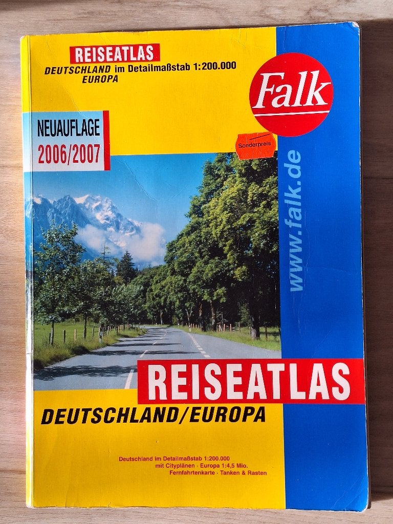 Falk Wegenatlas van Duitsland (2)., Boeken, Overige atlassen, 2000 tot heden, Zo goed als nieuw, Duitsland
