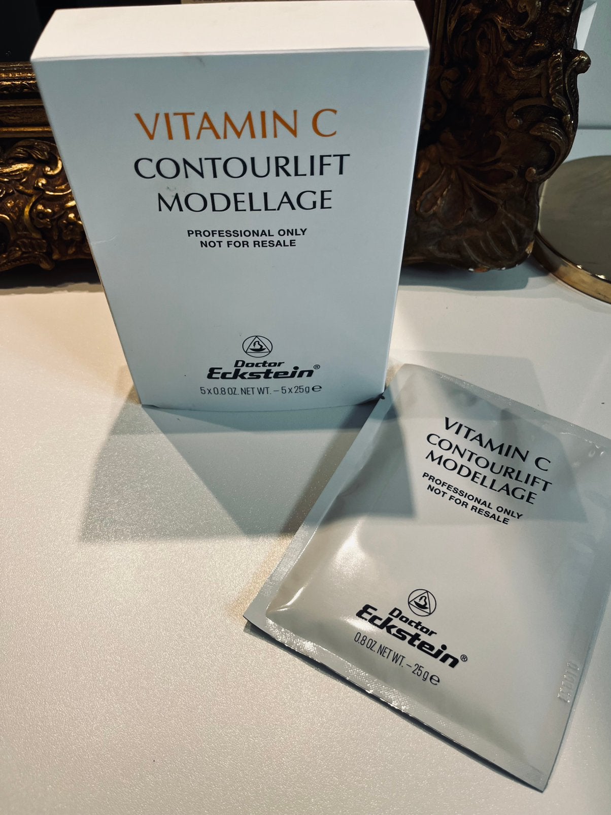 4x Doctor Eckstein - Vitamin C Contourlift modellage masker, Ophalen of Verzenden, Nieuw, Gehele gezicht, Verzorging