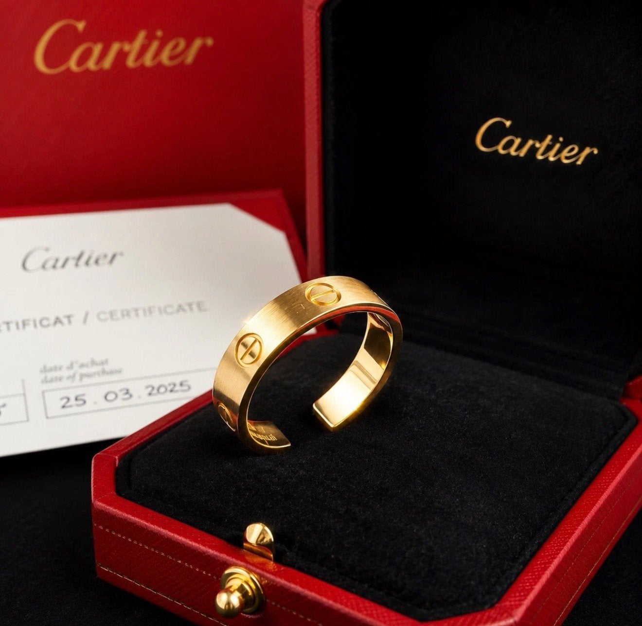 Love ring full set maat 59, Sieraden, Tassen en Uiterlijk, Ringen, Ophalen of Verzenden, Zo goed als nieuw