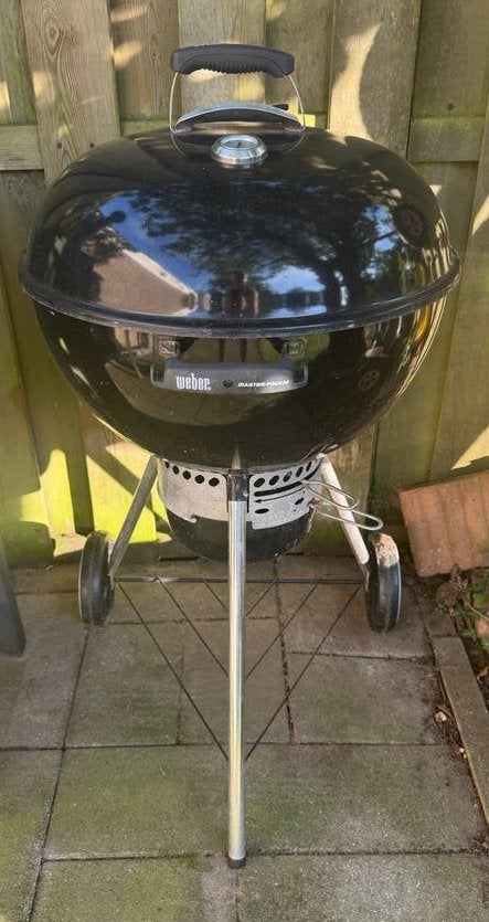 Weber Master-Touch GBS Houtskoolbarbecue Zwart, Ophalen of Verzenden, Gebruikt