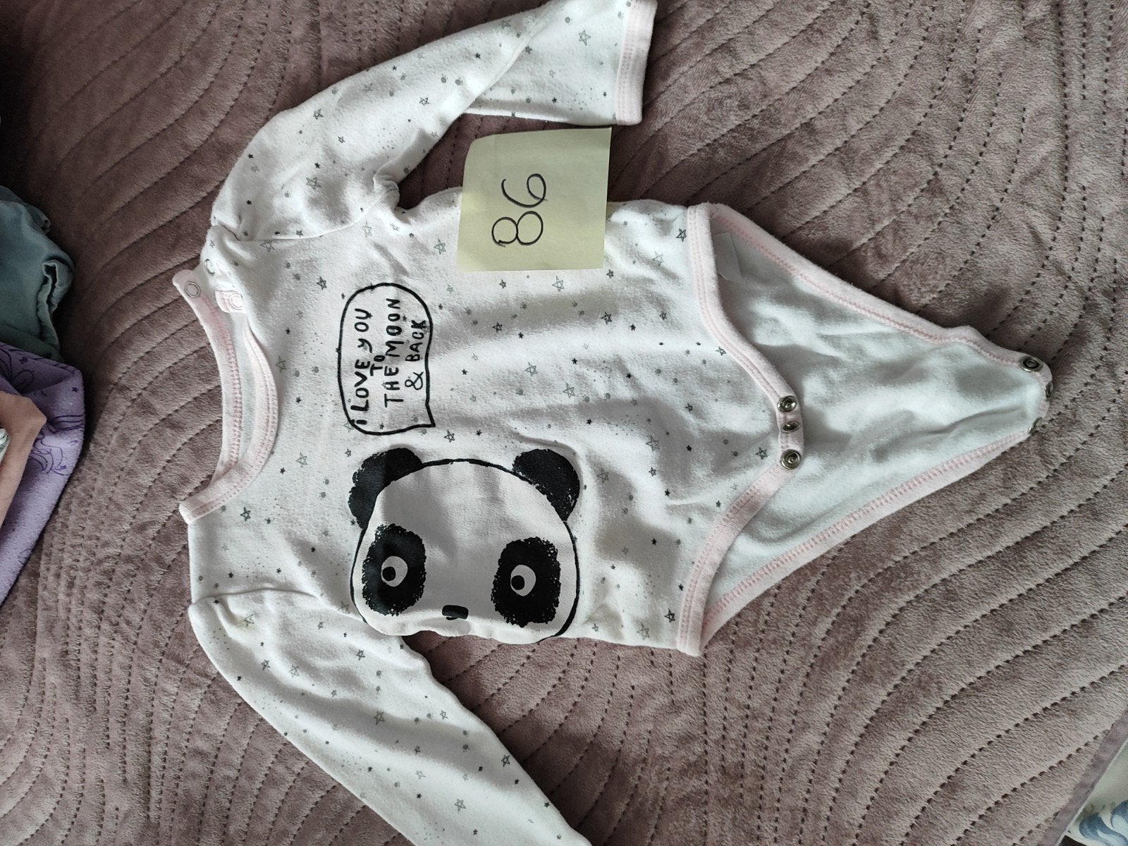 Lange mouwen romper Maat 86, Kinderen en Baby's, Babykleding | Maat 86, Ophalen, Nacht- of Onderkleding, Gebruikt, Jongetje of Meisje