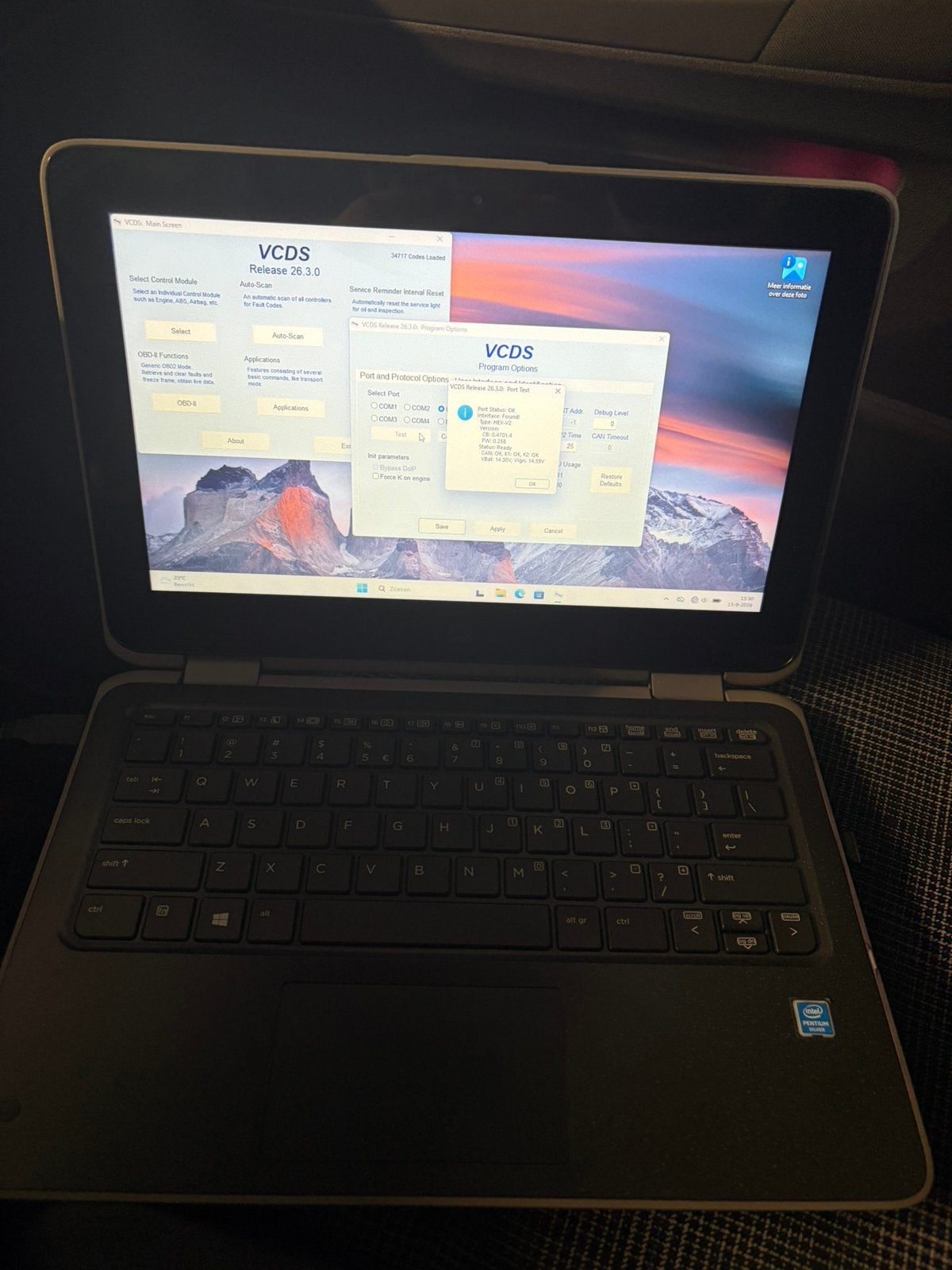 VCDS HEX V2 vagcom kabel ongelimiteerde VINS + HP Probook360, Ophalen of Verzenden, Zo goed als nieuw