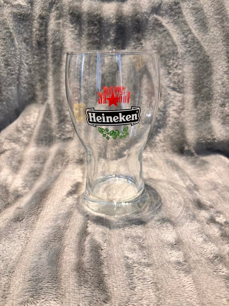 Heineken Bierglas - 2000 Jaar Voorburg Editie, Ophalen of Verzenden, Zo goed als nieuw, Glas of Glazen, Heineken