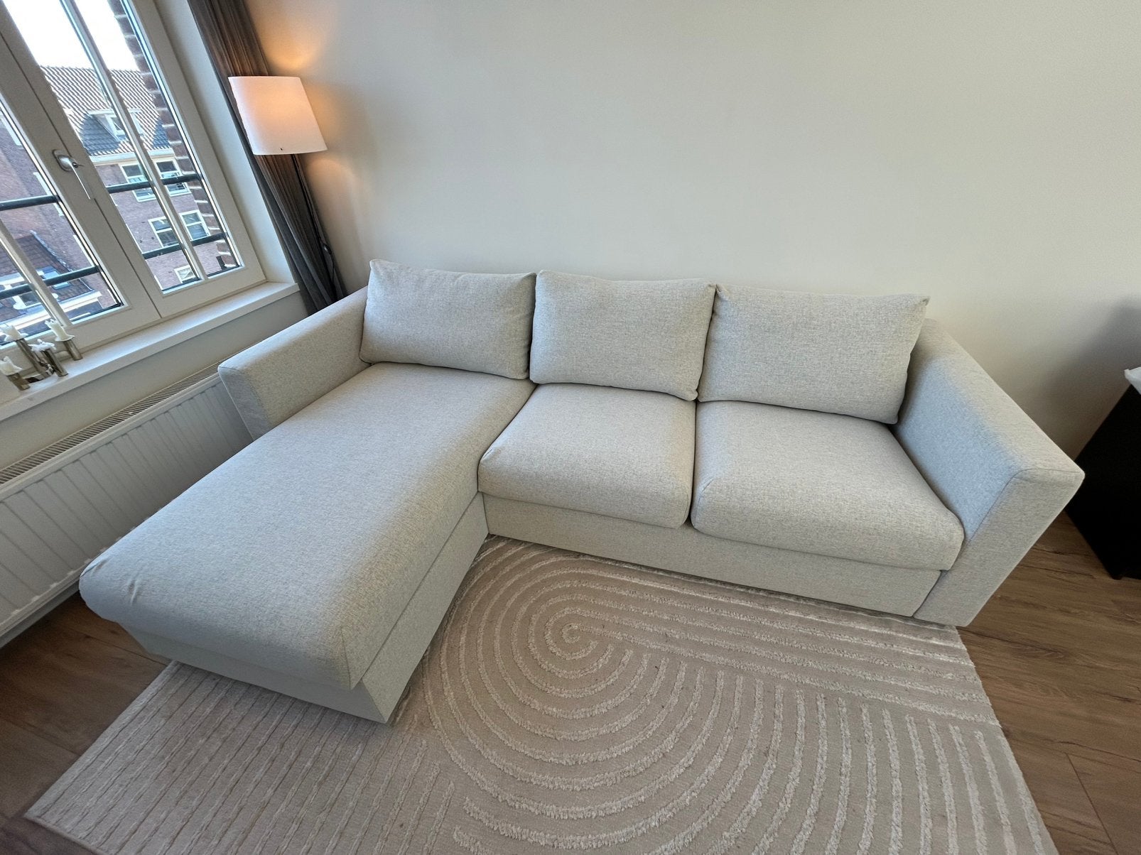 Ikea vimle 3-zits chaise longue met opbergruimte, Huis en Inrichting, Banken | Sofa's en Chaises Longues, Ophalen, Zo goed als nieuw