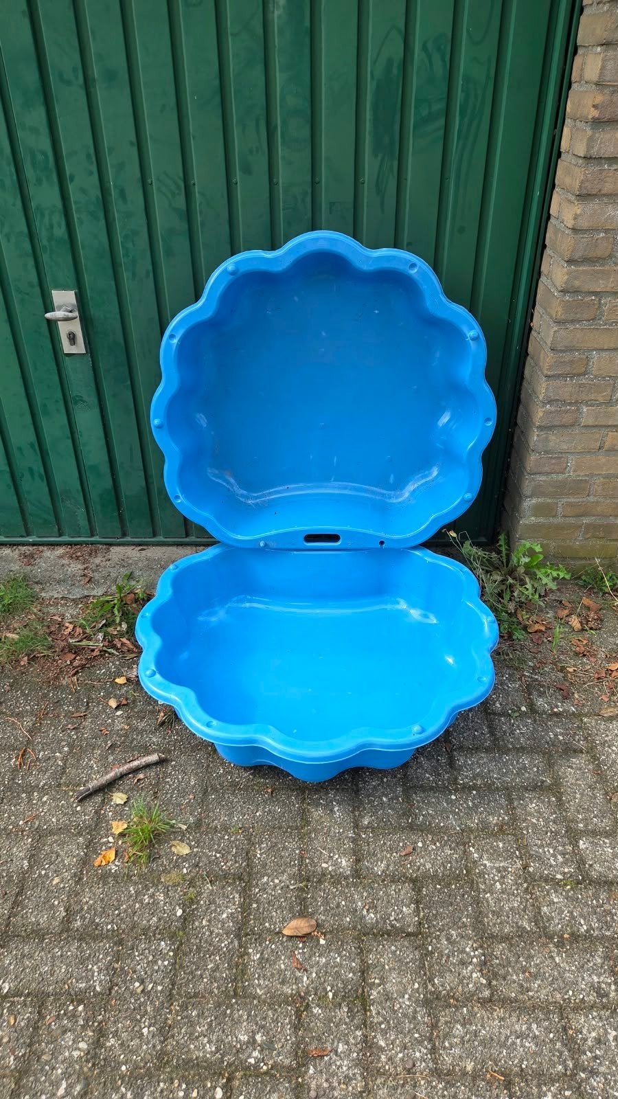 Blauwe zandbak schelp, Kinderen en Baby's, Ophalen, Gebruikt