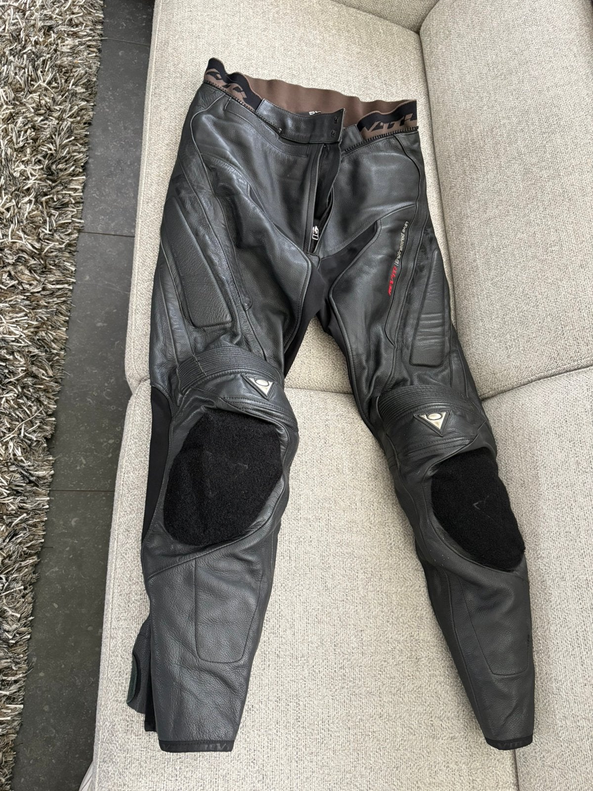 Leren heren motorbroek, Ophalen of Verzenden, Tweedehands, Heren, Broek | leer
