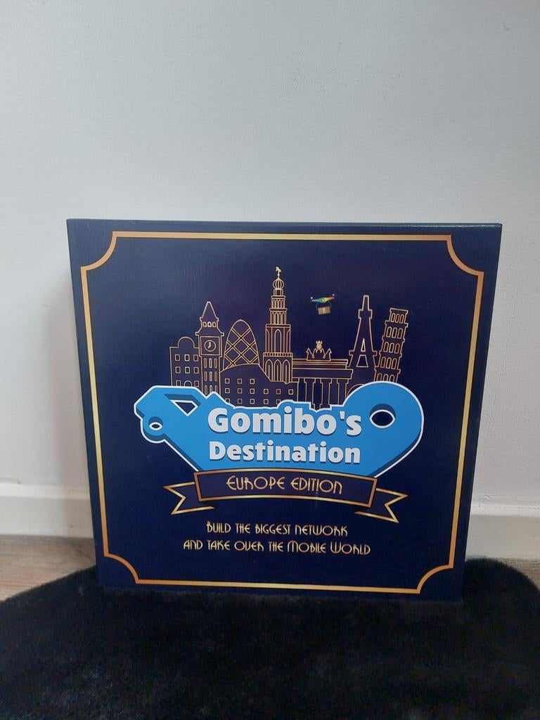 Gomibo's Destination Europe Edition Bordspel, Een of twee spelers, Ophalen of Verzenden, Nieuw, Gomibo
