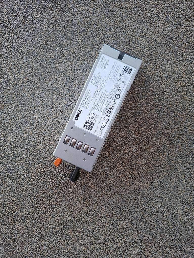Dell hot swap voeding 870W, Computers en Software, Interne voedingen, Ophalen of Verzenden, Gebruikt