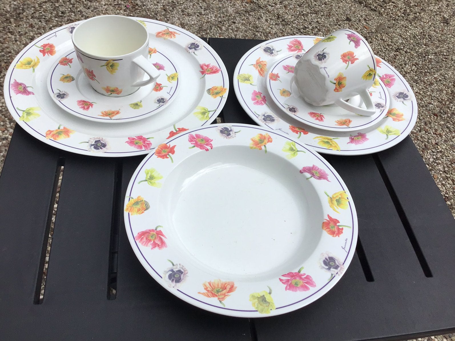 Camping Servies Mepal Wave - 1 persoon, Caravans en Kamperen, Kampeeraccessoires, Ophalen of Verzenden, Gebruikt