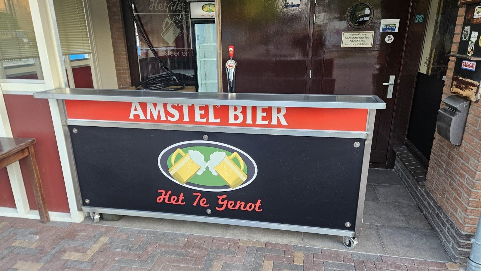 Mobiele Amstel Bier Tapinstallatie met sterke Koeling, Ophalen, Gebruikt, Overige merken