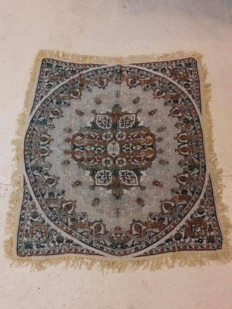 TK04 Tafelkleed foulard met glans koper lindegroen 137/120, Djt@dejuistetoon.eu, Ophalen of Verzenden, Zo goed als nieuw, Mon Plaisir 19, Etten-Leur, Netherlands