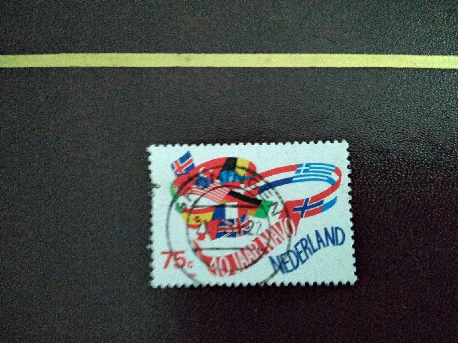 NVPH 1423 Navo 40 jaar 1989 gestempeld, Postzegels en Munten, Postzegels | Nederland, Verzenden, Na 1940, Gestempeld