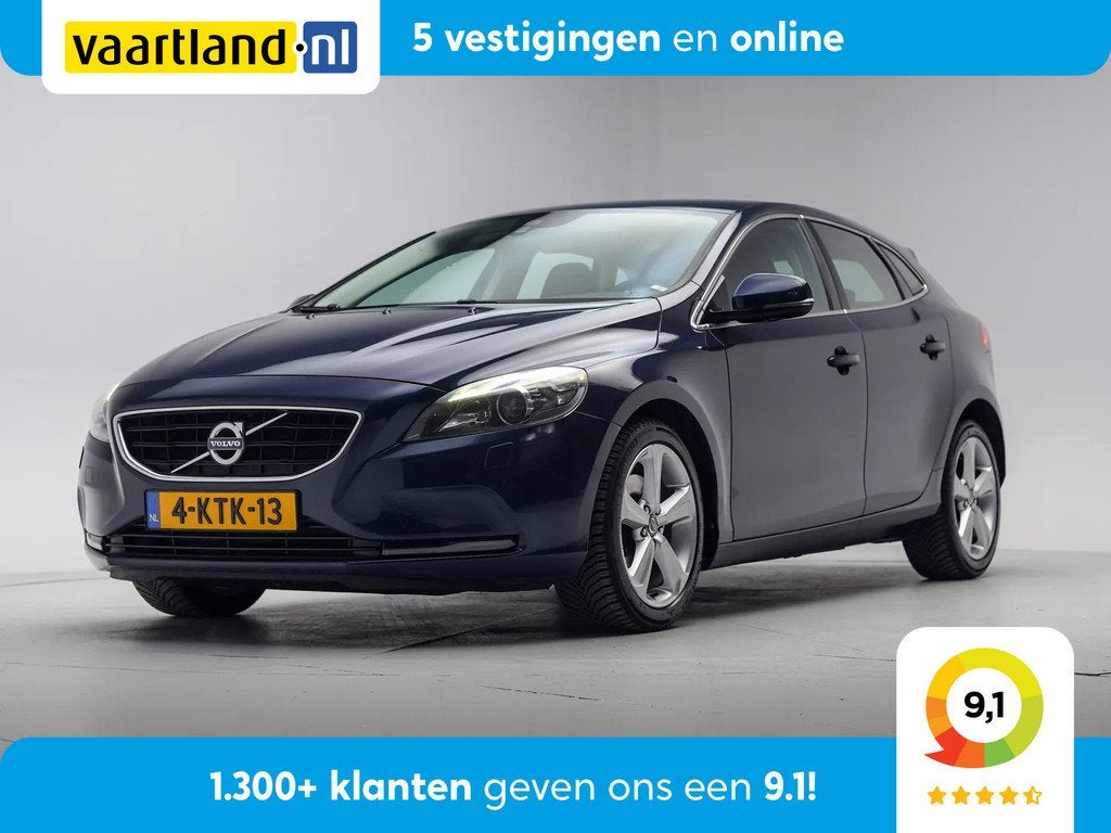 Volvo V40 T4 Momentum [ PDC Navi Clima half-leder Stoelverwa, 1596 cc, Gebruikt, Automatische klimaatregeling, 4 cilinders