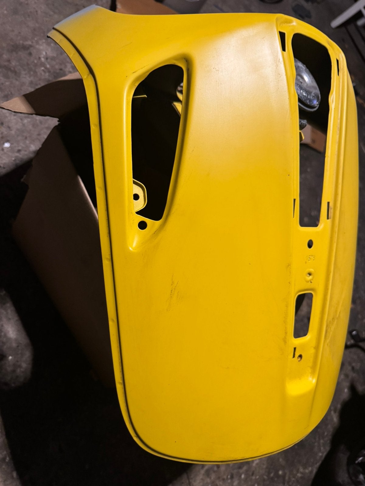 Vespa Sprint voorkant op deukje van de foto na helemaal top!, Ophalen of Verzenden, Gebruikt, Kap, Vespa