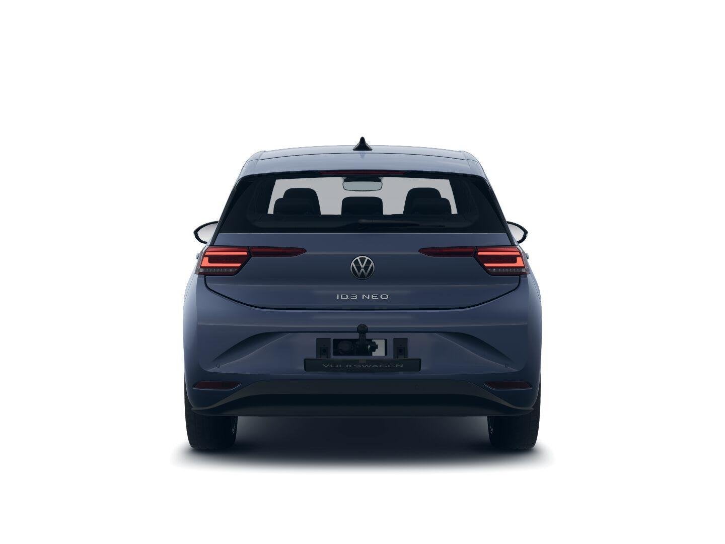 Volkswagen ID.3 Neo Life 61 kWh 190 PK | Steunhaak | Stuur &, Auto's, Volkswagen, Automaat, Zwart, 190 pk, Blauw