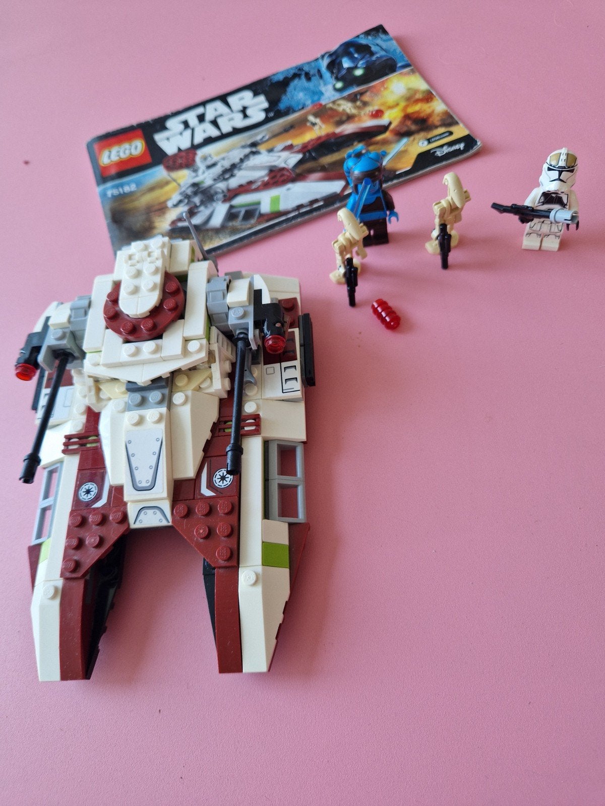 Lego Star Wars 75182 Republic Fighter Tank met alle figuren, Ophalen of Verzenden, Zo goed als nieuw
