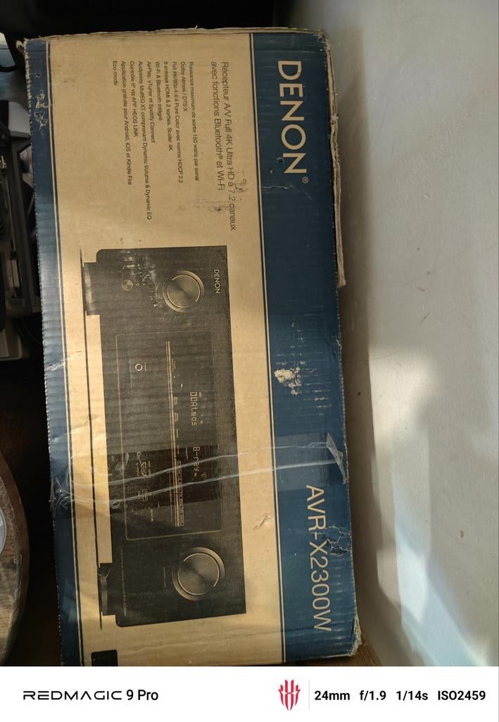 Denon AVR-X2300W receiver zonder afstandsbediening, Ophalen
