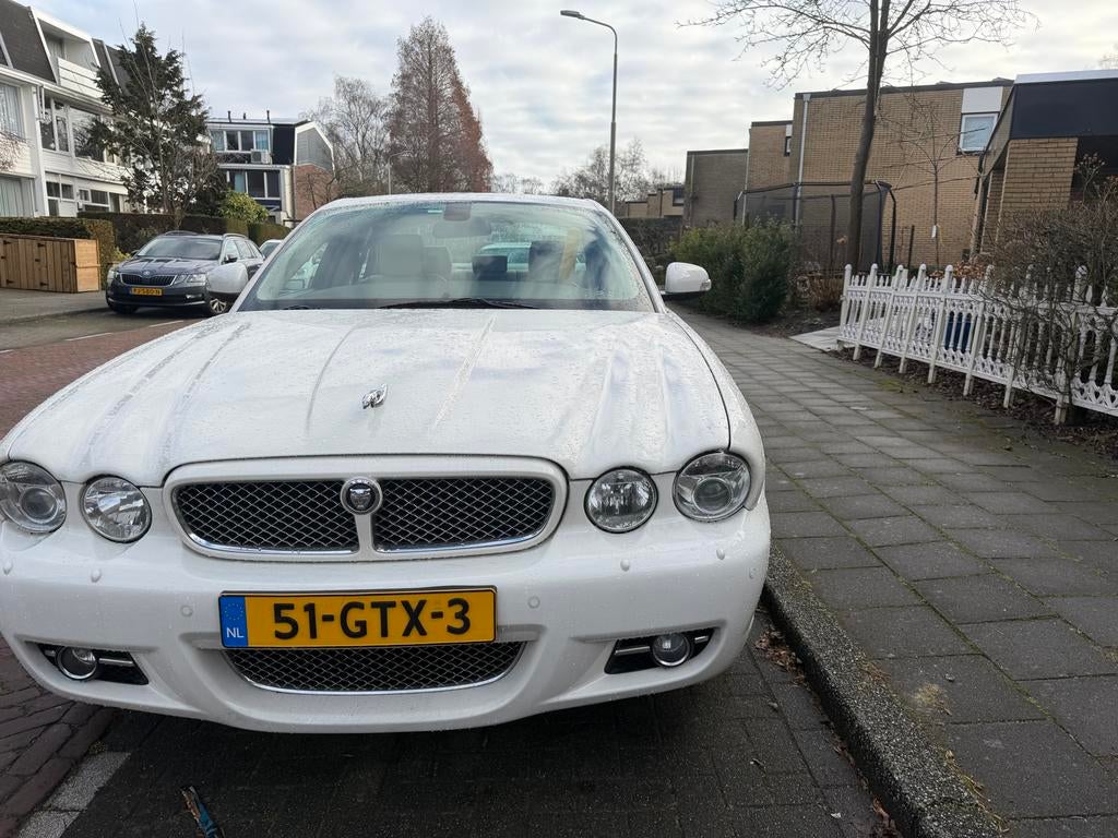 Jaguar XJ 4.2 Executive AUT 2008 Wit, Auto's, Jaguar, Automaat, Achterwielaandrijving, Wit, 298 pk