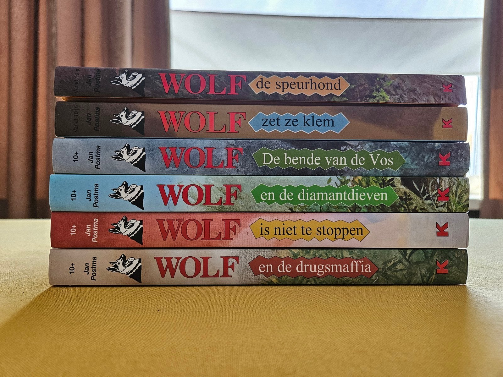 Wolf boekenreeks - Jan Postma (6 delen), Ophalen of Verzenden, Zo goed als nieuw, Jan Postma