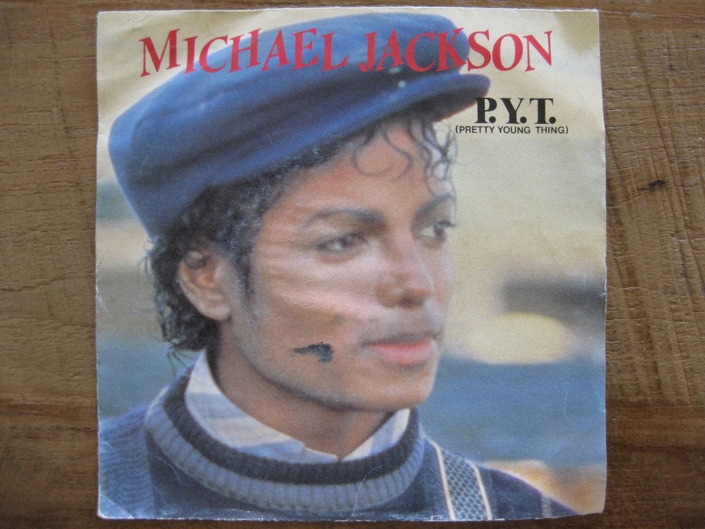 Vinyl single Michael Jackson   "Pretty young thing", Ophalen of Verzenden, Gebruikt, Pop