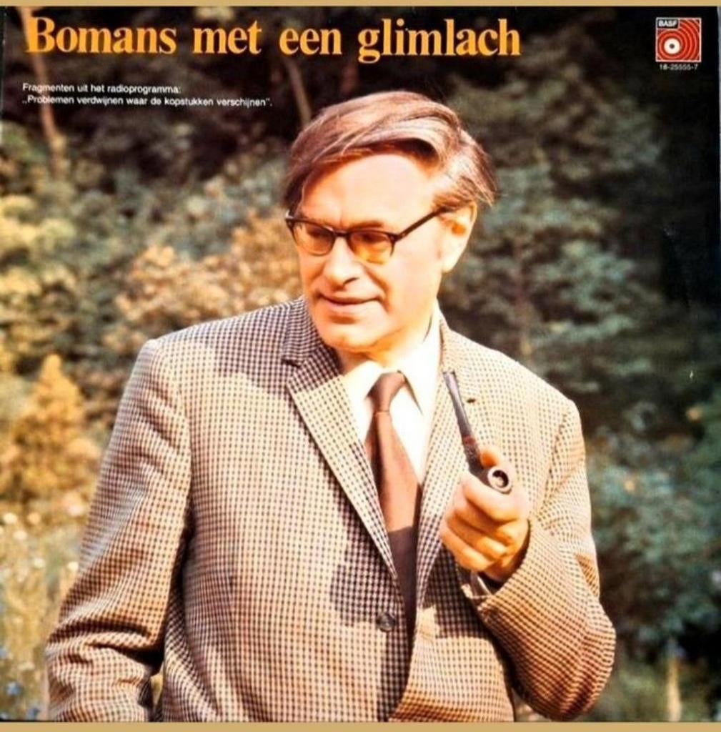 LP  GODFRIED BOMANS - Bomans Met Een Glimlach, Ophalen of Verzenden, Gebruikt, 12 inch, Levenslied of Smartlap