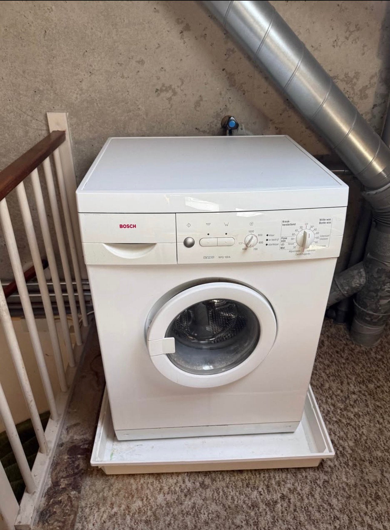 Bosch wasmachine, Witgoed en Apparatuur, Wasmachines, Ophalen, Zo goed als nieuw, 1200 tot 1600 toeren