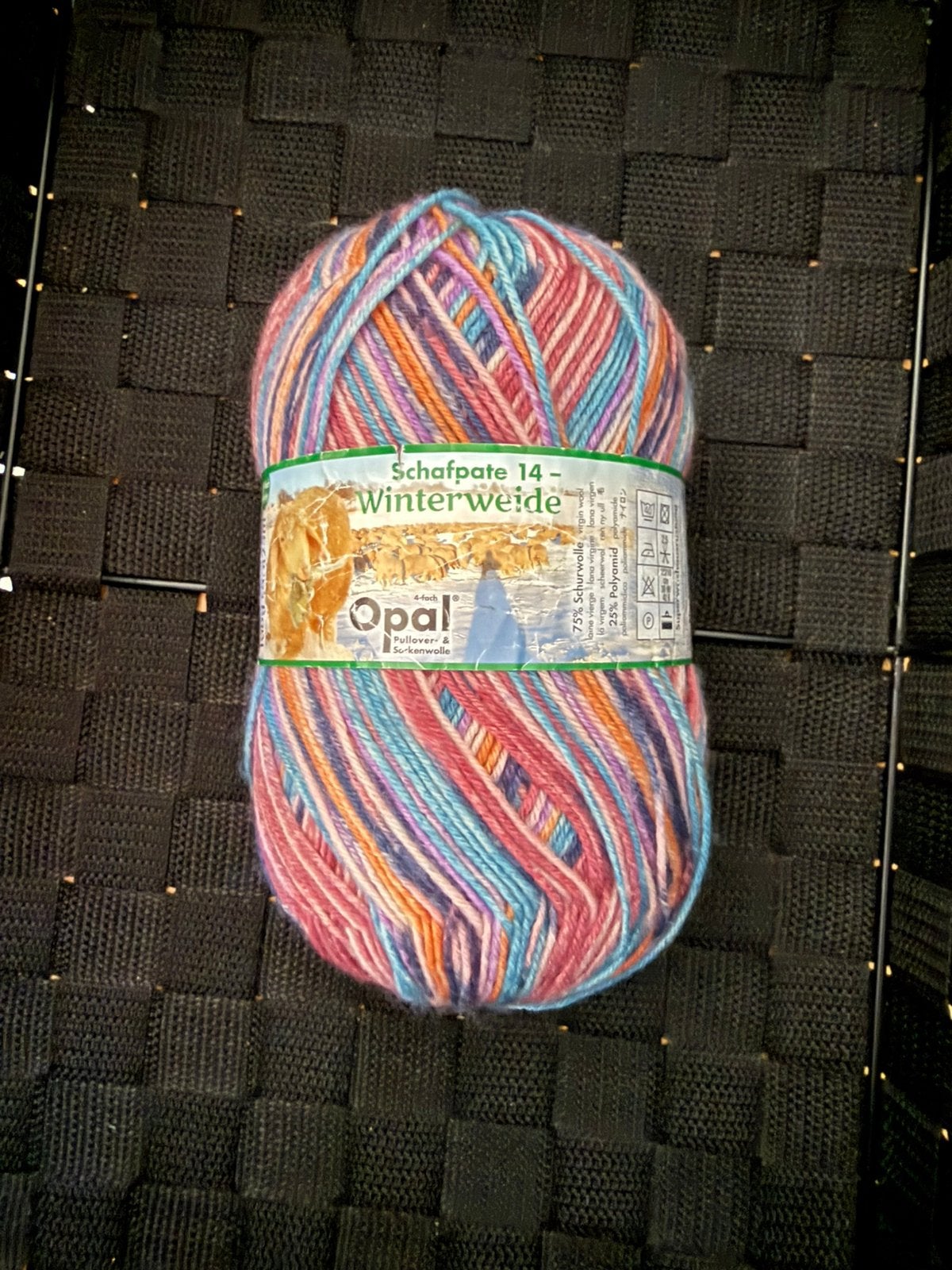 Sokkenwol: Opal Winterweide, Verzenden, Nieuw, Breien of Haken, Wol of Garen