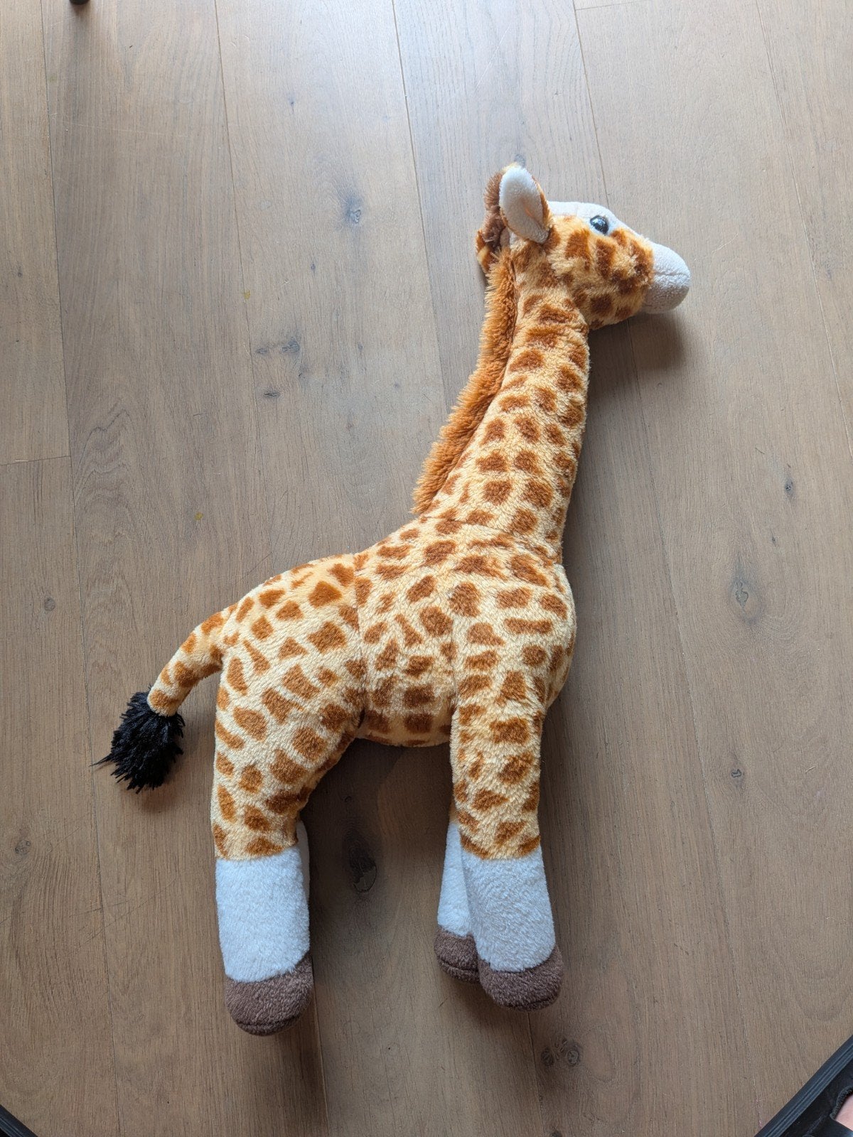 knuffel giraffe, Ophalen of Verzenden, Zo goed als nieuw, Overige typen