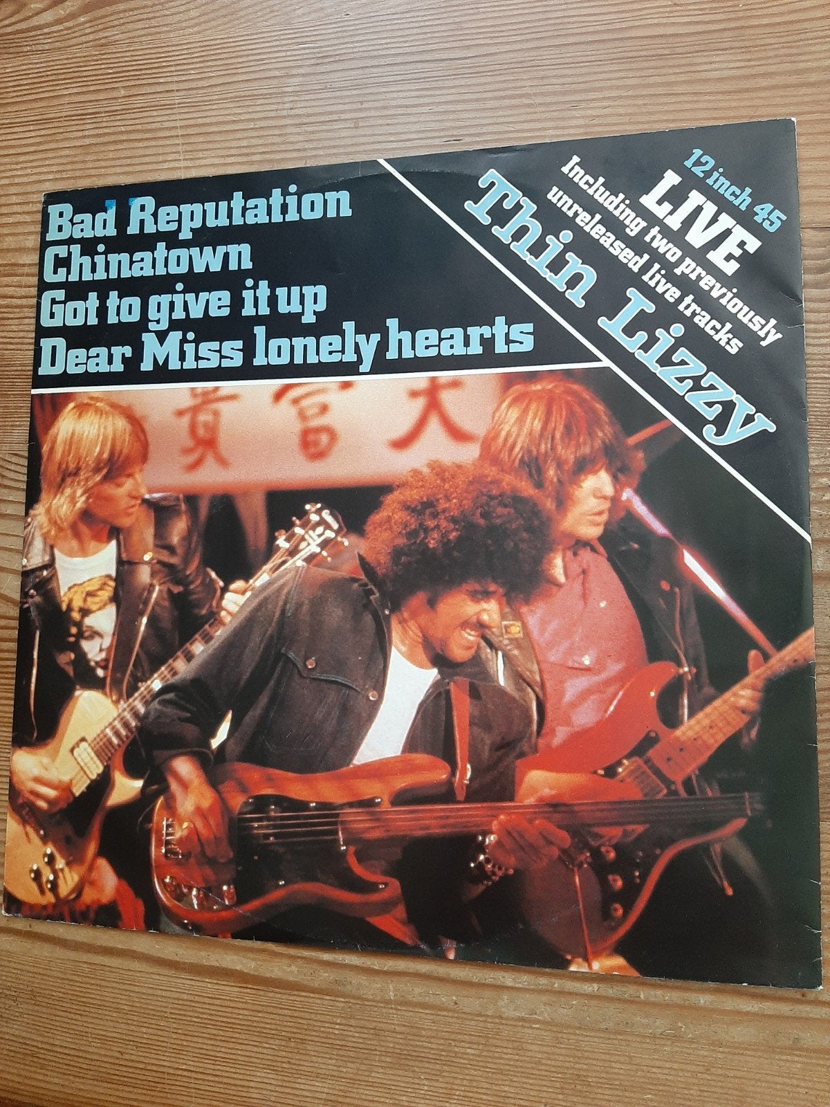 Thin Lizzy maxi 12 inch, Cd's en Dvd's, Vinyl | Rock, Ophalen of Verzenden, Zo goed als nieuw, 12 inch, Poprock