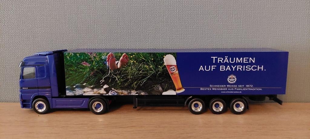Model vrachtwagen Herpa, Ophalen of Verzenden, Zo goed als nieuw, Bus of Vrachtwagen, Herpa