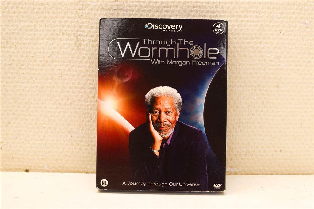 4 dvd box Trough the Wormhole with morgan Freeman 47183