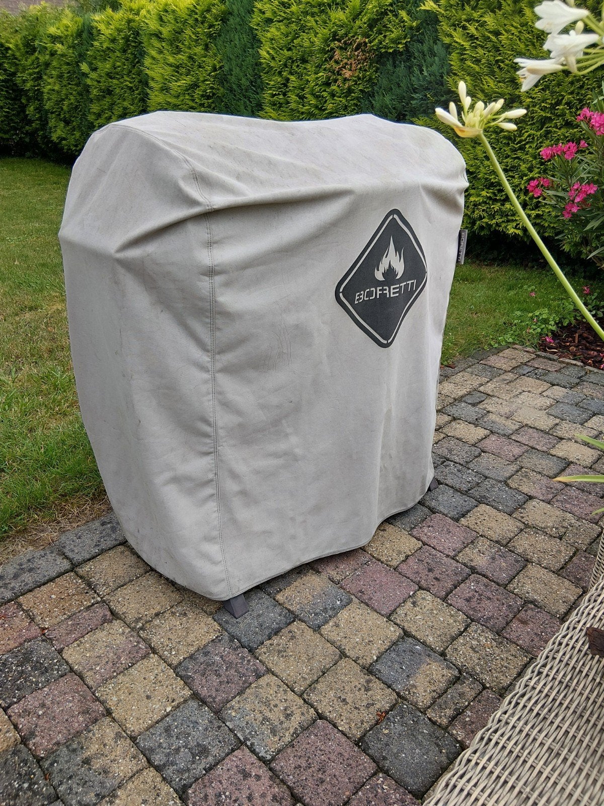 Boretti Houtskool BBQ met Hoes, Ophalen, Zo goed als nieuw, Boretti, Met accessoires