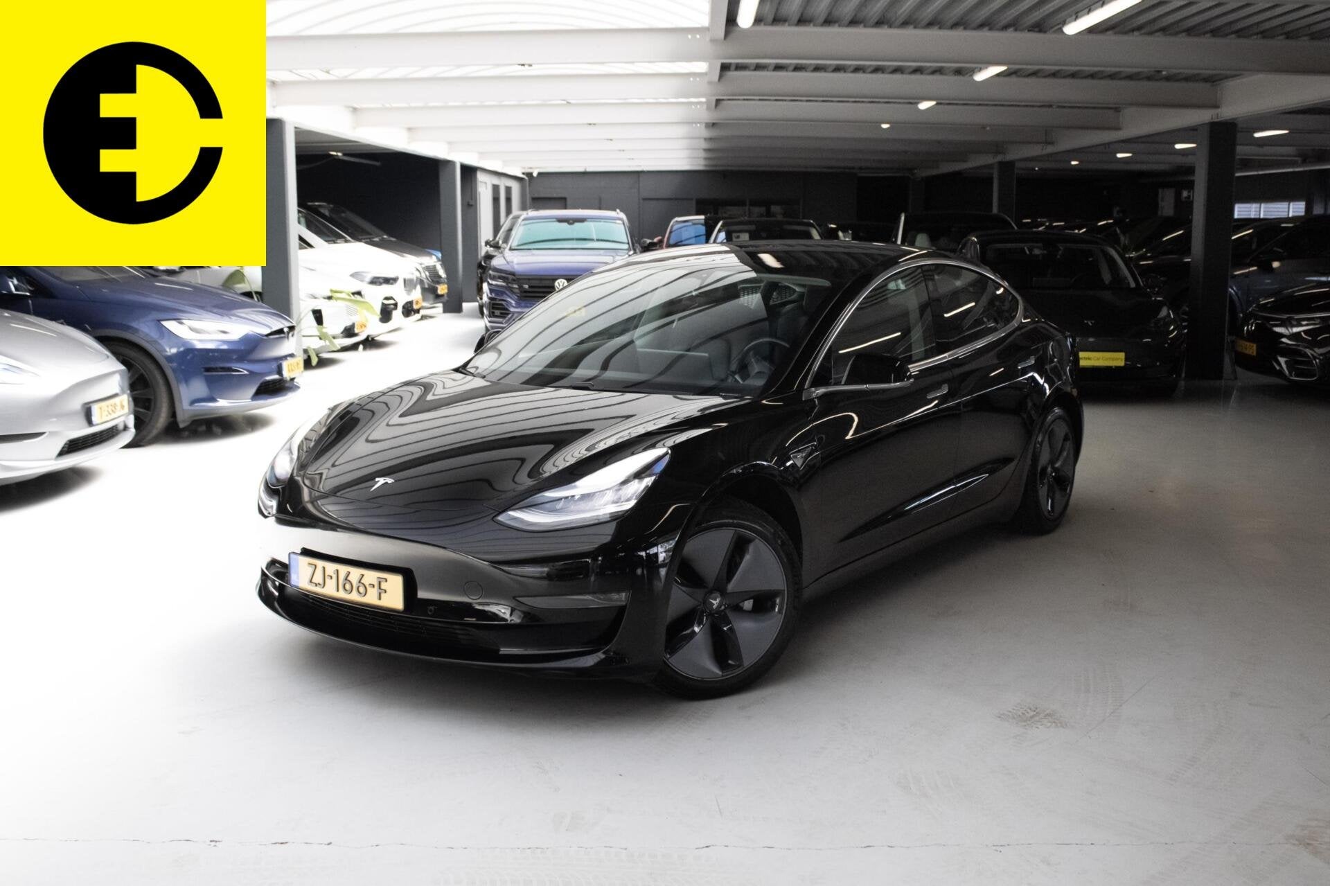 Tesla Model 3 Long Range AWD 75 kWh | SOH 85,5% | Stoelverwa, Auto's, Tesla, Automaat, Zwart, Zwart, 351 pk