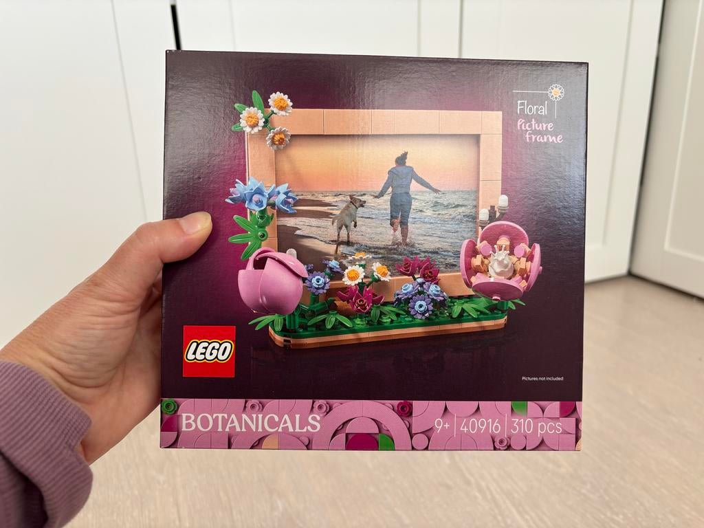 Nieuwe LEGO Botanicals Bloemen Fotolijst 40916, Ophalen of Verzenden, Nieuw