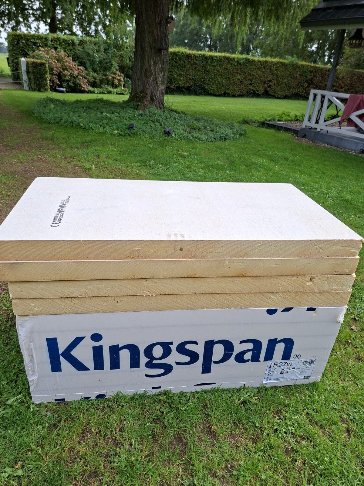10 Kingspan Pirplaten TR27W Isolatieplaten, 4 tot 8 cm, Nieuw, 5 tot 10 m², Hardschuim (Pir)