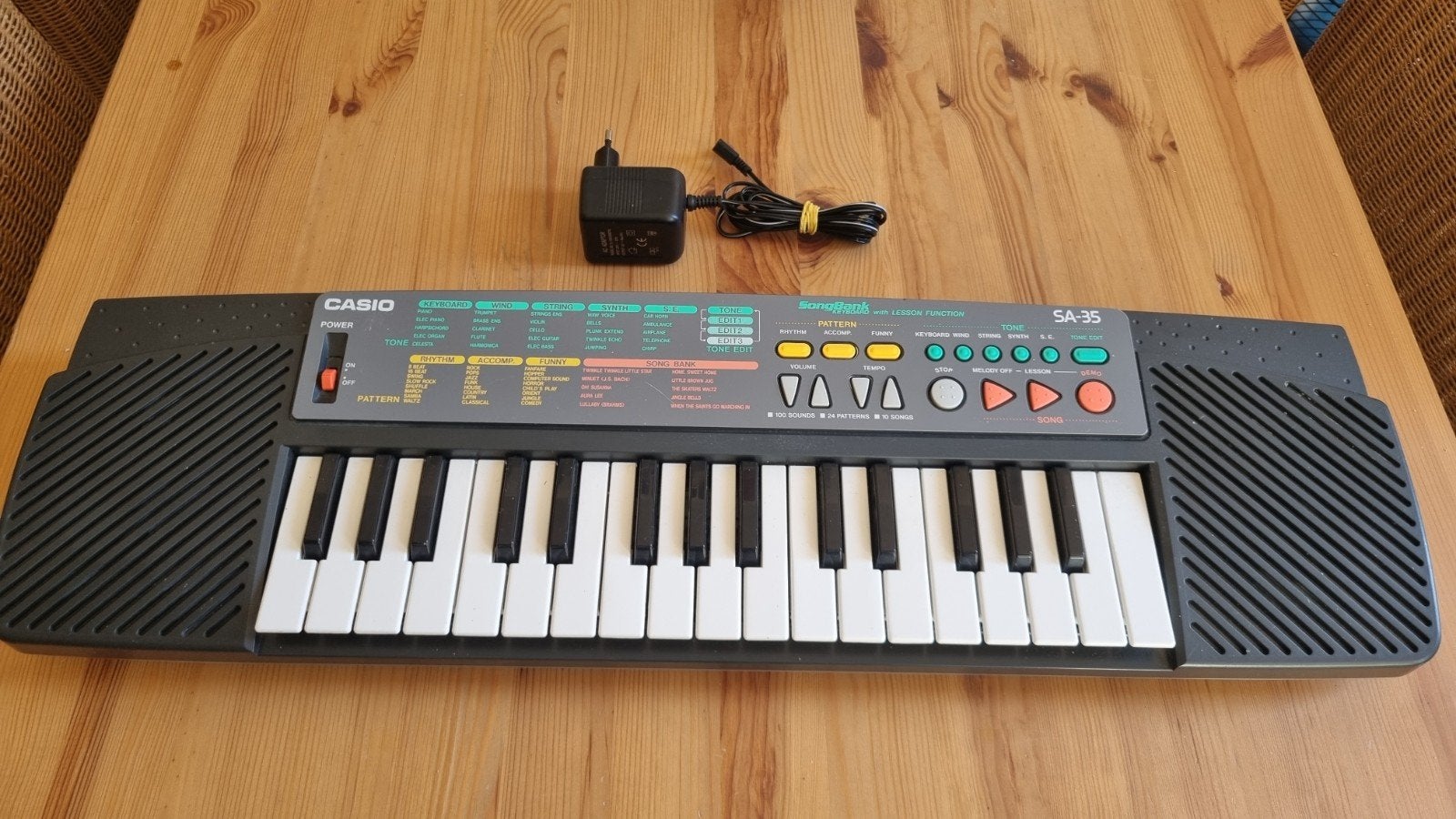 Vintage Casio SA-35 Keyboard - Compact en Draagbaar, Ophalen of Verzenden, Gebruikt, Overige aantallen, Casio