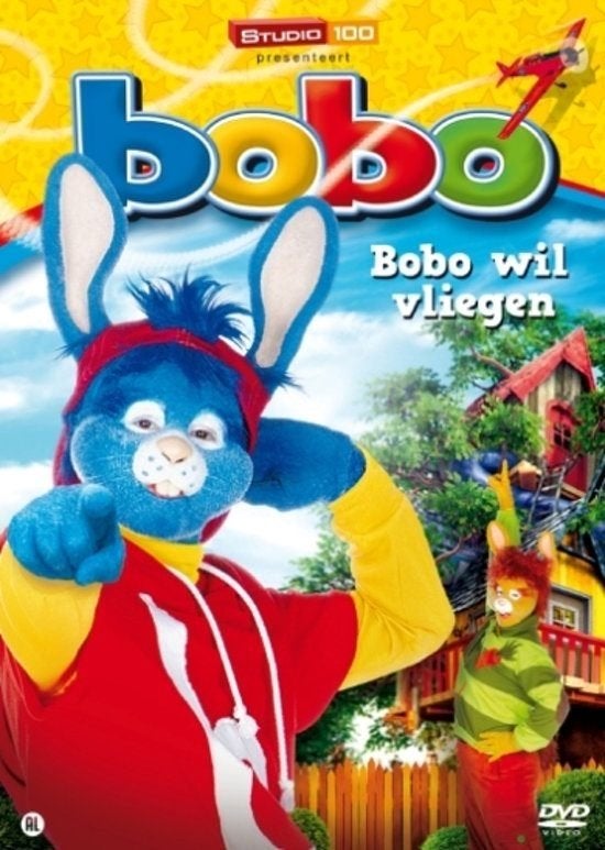 DVD Bobo - Bobo Wil Vliegen, Alle leeftijden, Ophalen of Verzenden, Zo goed als nieuw, Avontuur