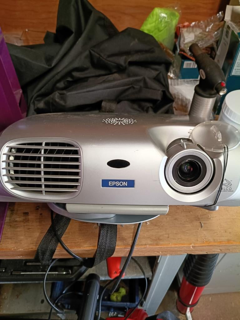 Epson Beamer met opbouw scherm, Ophalen, Gebruikt, Epson, LCD