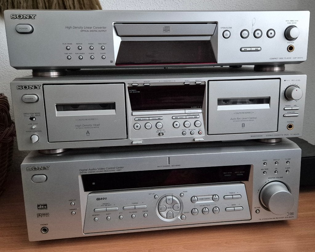 Sony stereoset, Ophalen, Gebruikt, Sony
