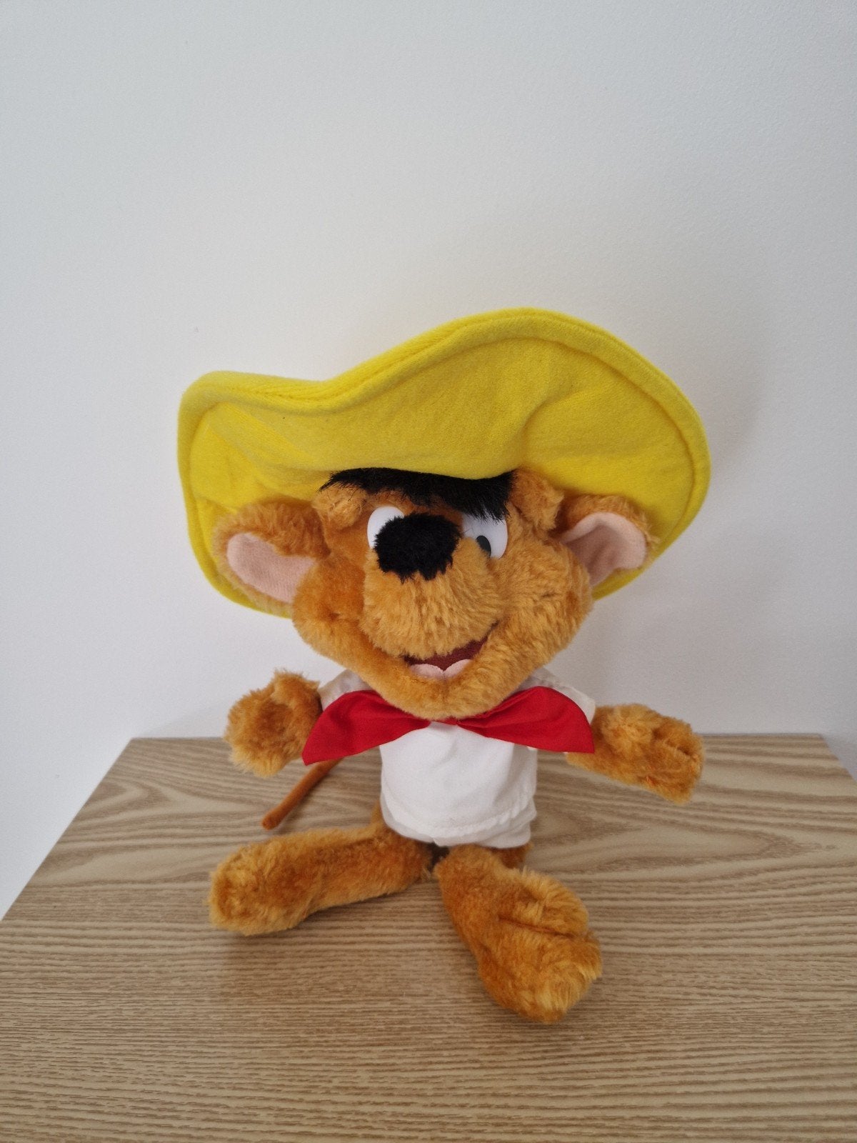 Vintage Speedy Gonzales knuffel - Looney Tunes, Ophalen of Verzenden, Zo goed als nieuw, Tv, Actiefiguur of Pop