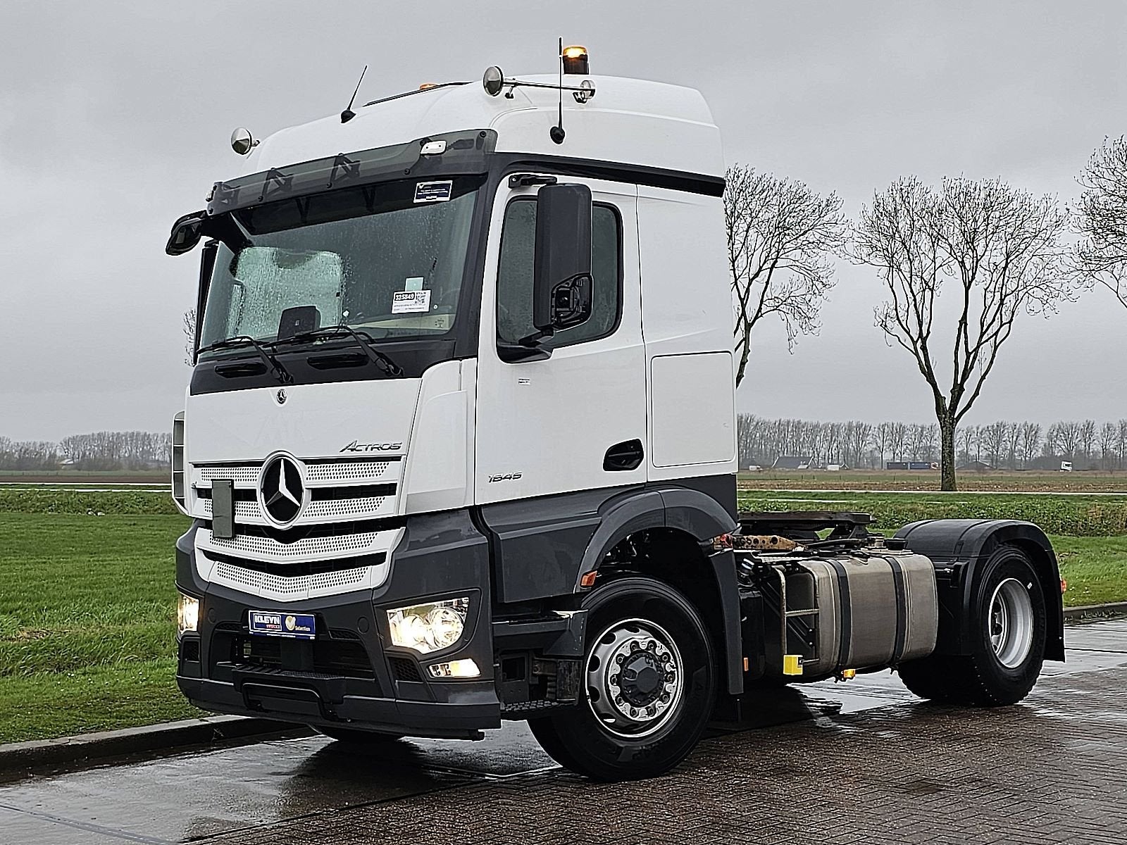 MERCEDES-BENZ ACTROS 1845 LS hydrodrive, Auto's, Vrachtwagens, Euro 6, Wit, Mercedes-Benz, Bedrijf
