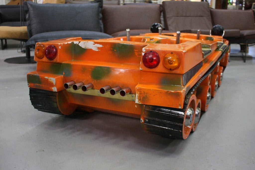 Decoratieve tank van een carousel decoratie 175 cm., Ophalen, Gebruikt, Auto's