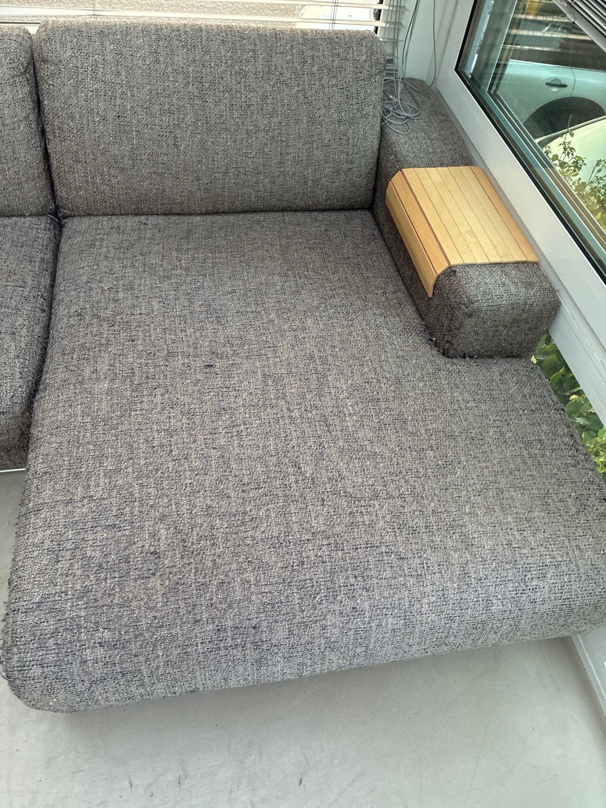 Arketipo stoffen loungebank, Huis en Inrichting, Ophalen, Gebruikt, 125 tot 150 cm, Driepersoons