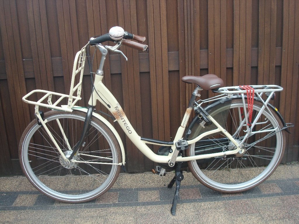 MOEDERFIETS MONTEGO LIBERTY ., 47 tot 50 cm, Versnellingen, Zo goed als nieuw, Trommelrem